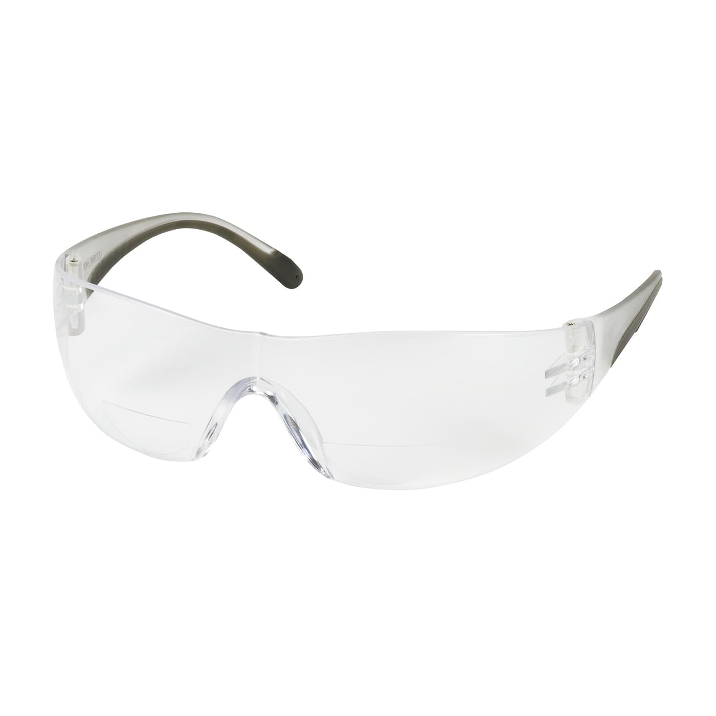 Zenon Z12R Rimless Safety Readers with Clear Temple, Clear Lens and Anti-Scratch Coating