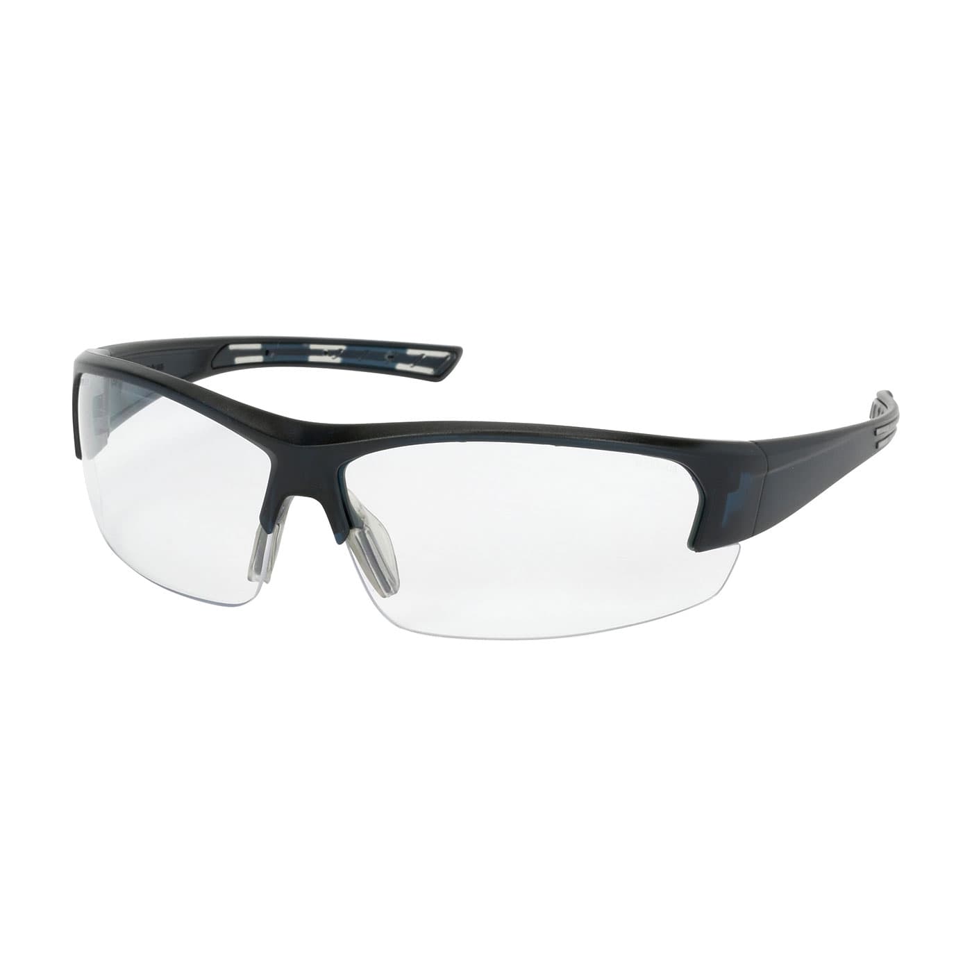 Xtricate Semi-Rimless Safety Glasses with Dark Blue Frame