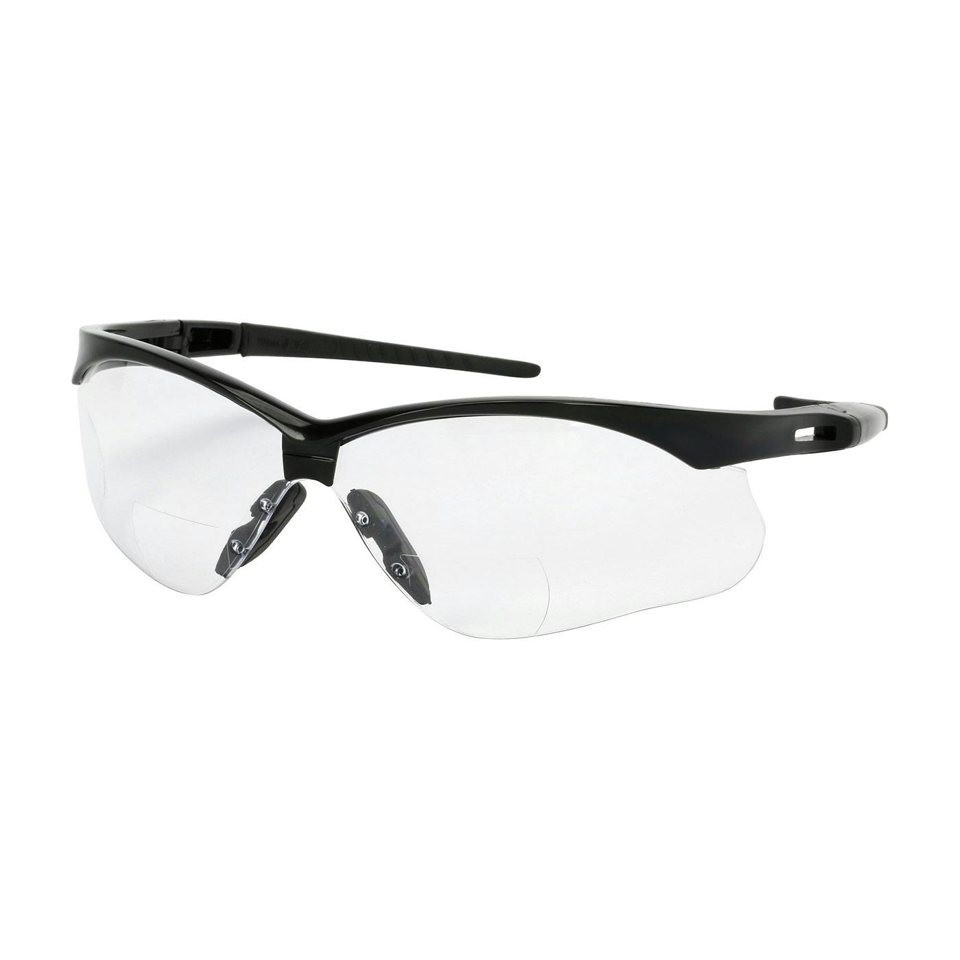 Anser™ Semi-Rimless Safety Readers with Black Frame, Clear Lens and Anti-Scratch / Anti-Fog Coating_0