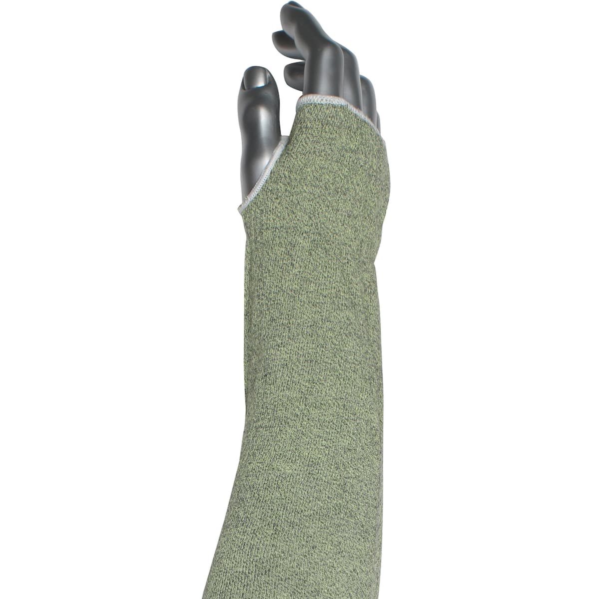 Single-Ply ATA Hide-Away Blended Sleeve with Thumb Hole - Extra Wide, Green (MSATAHA13EW-T) - 20