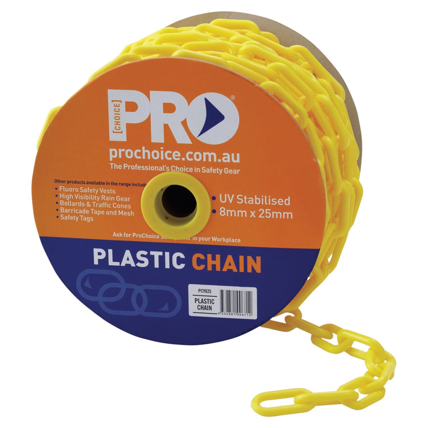 Pro Choice 8Mm Yellow Chain_0