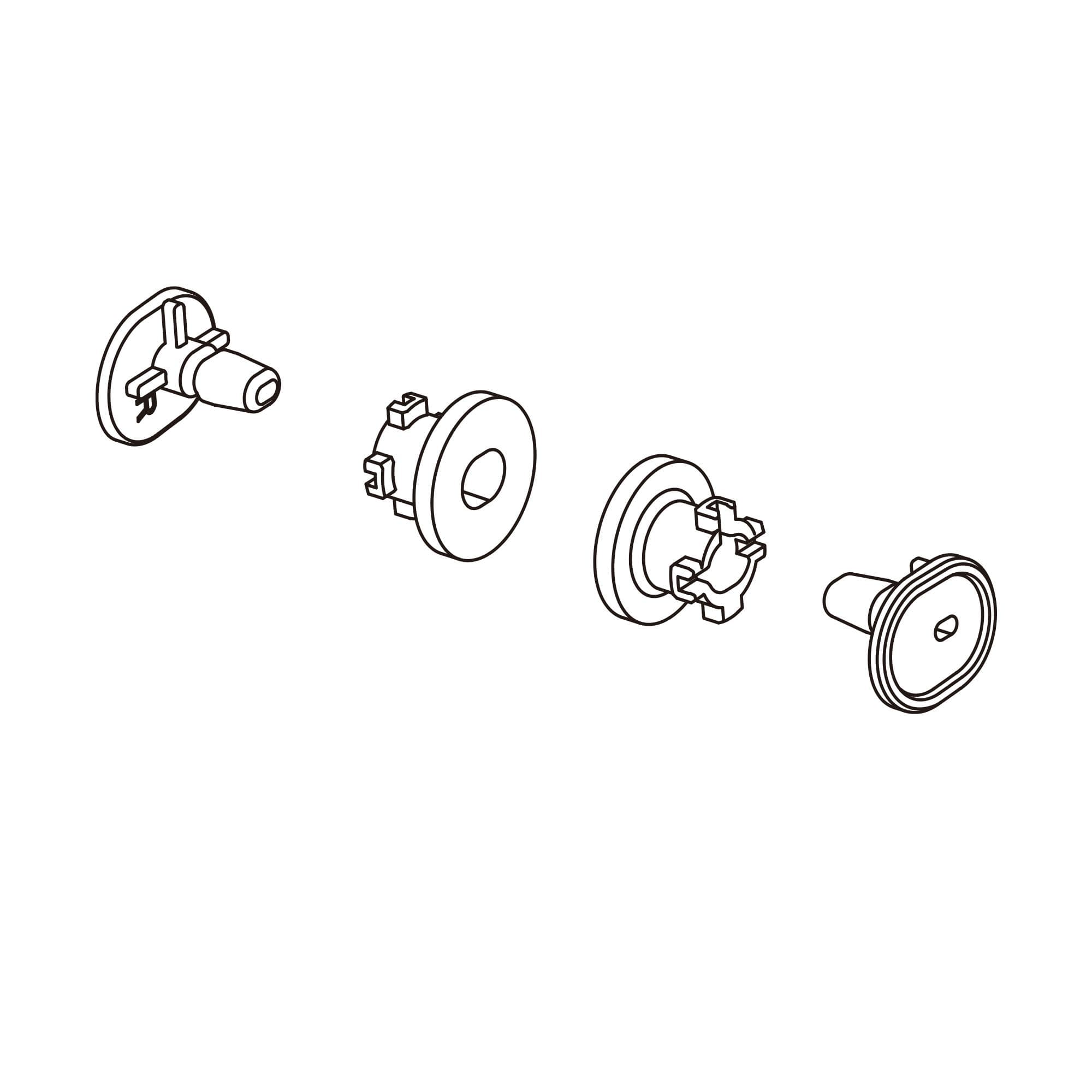 Vanguard G4 Visor Buttons (2 pack)