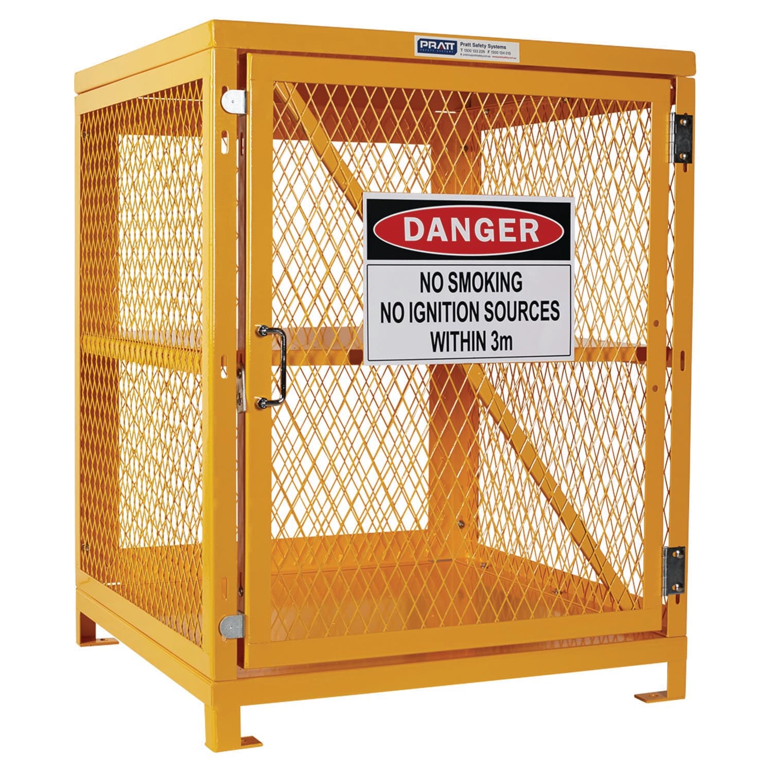Pratt Aerosol Storage Cage. 2 Storage Levels Up To 200 Cans. (Comes Flat Packed - Assembly Required)_0