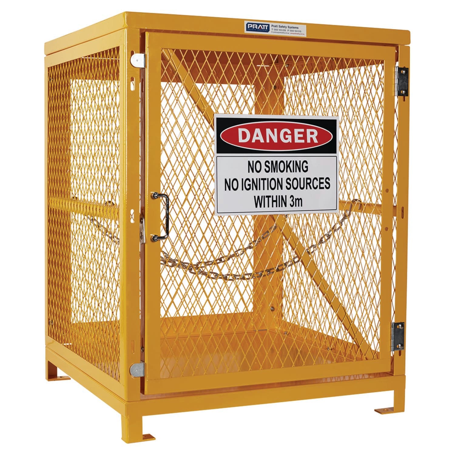 Pratt Forklift Storage Cage. 1 Storage Level Up To 4 Forklift Cylinders_0