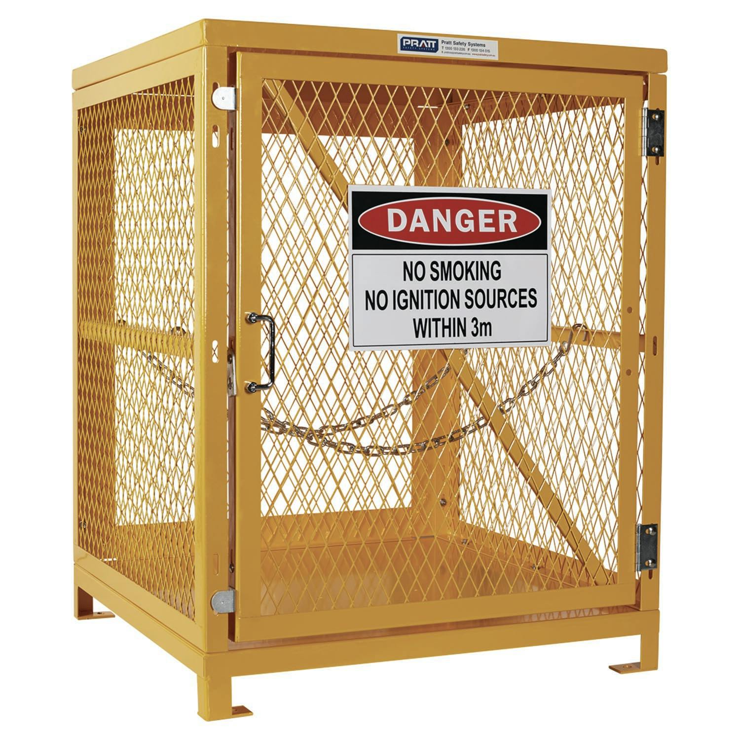 Pratt Forklift Storage Cage. 1 Storage Level Up To 4 Forklift Cylinders. (Comes Flat Packed - Assembly Required)