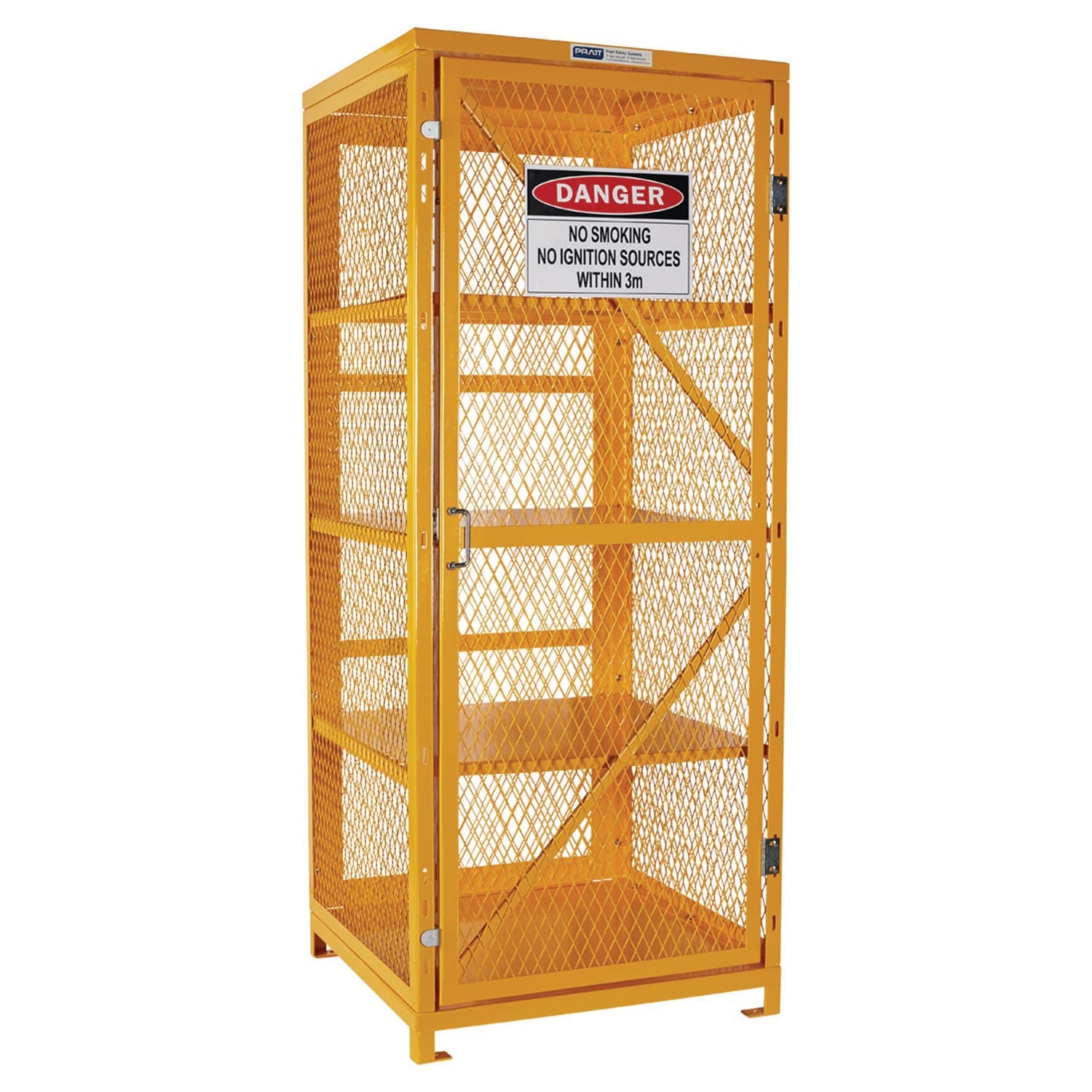 Pratt Aerosol Storage Cage. 4 Storage Levels Up To 400 Cans. (Comes Flat Packed - Assembly Required)