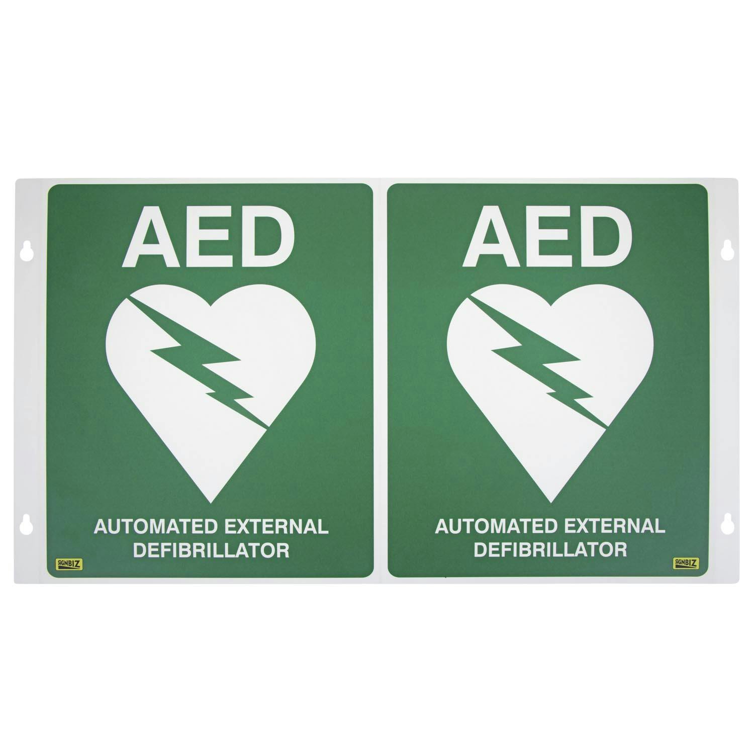 Pro Choice Aed 3D Sign 500X300 (225X300 Folded)