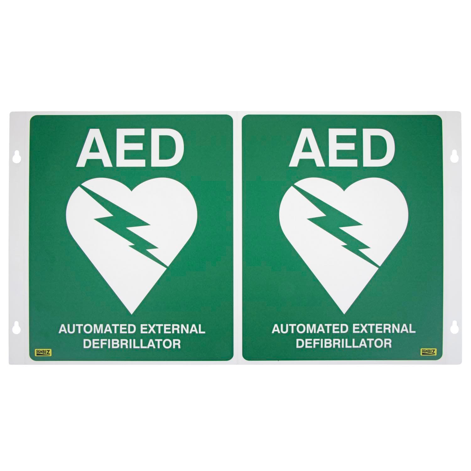 Pro Choice Aed 3D Sign 500X300 (225X300 Folded)