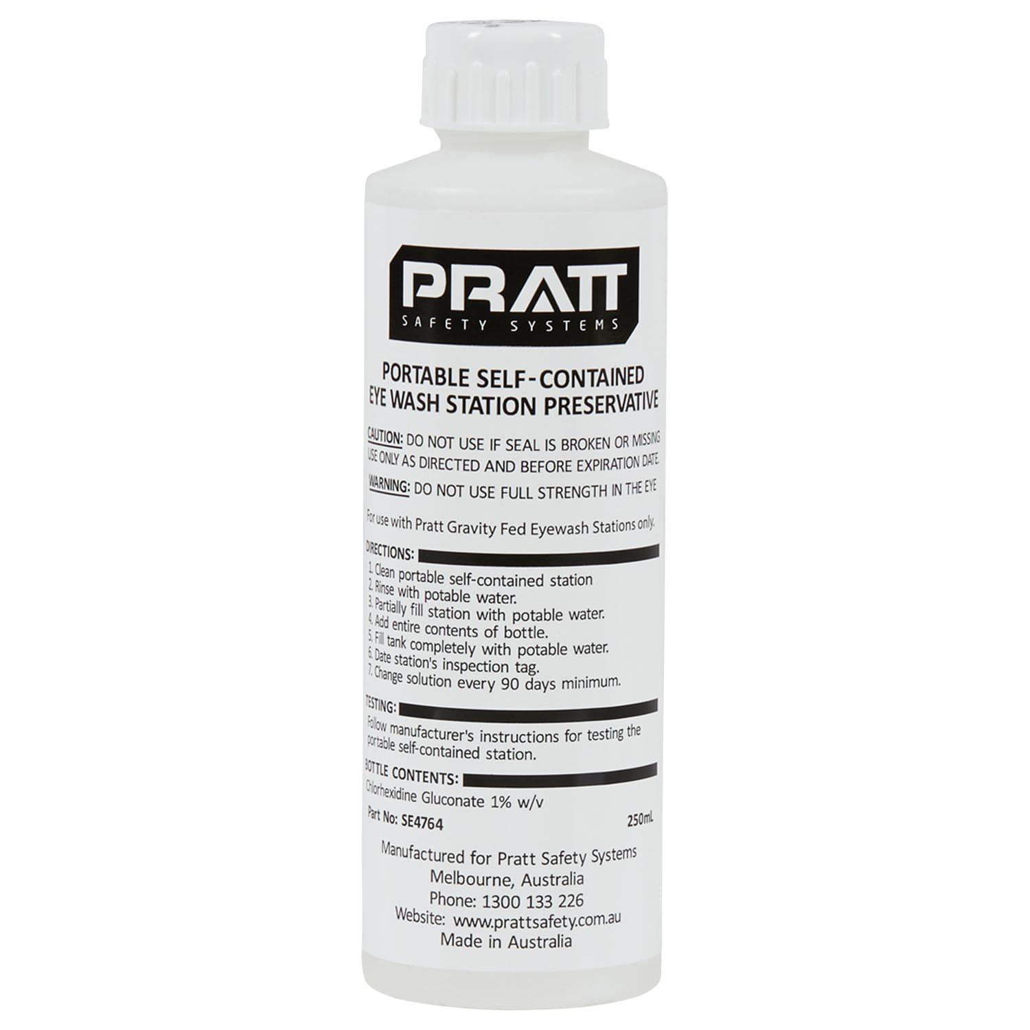 Pratt Water Preservative Solution 4 X 250Ml Bottles_0