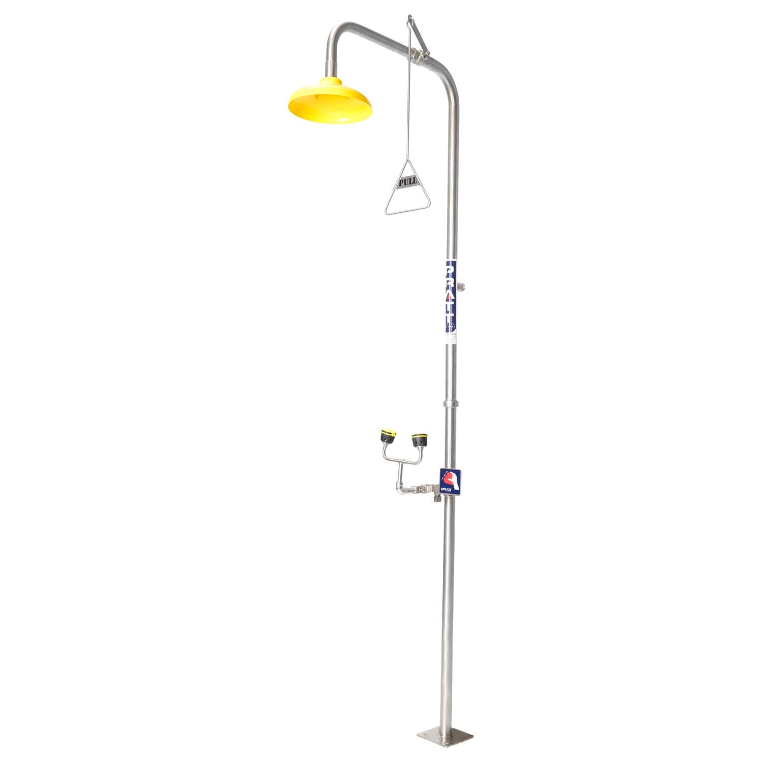 Pratt Combination Shower With Eye Wash - No Bowl Or Foot Treadle_0