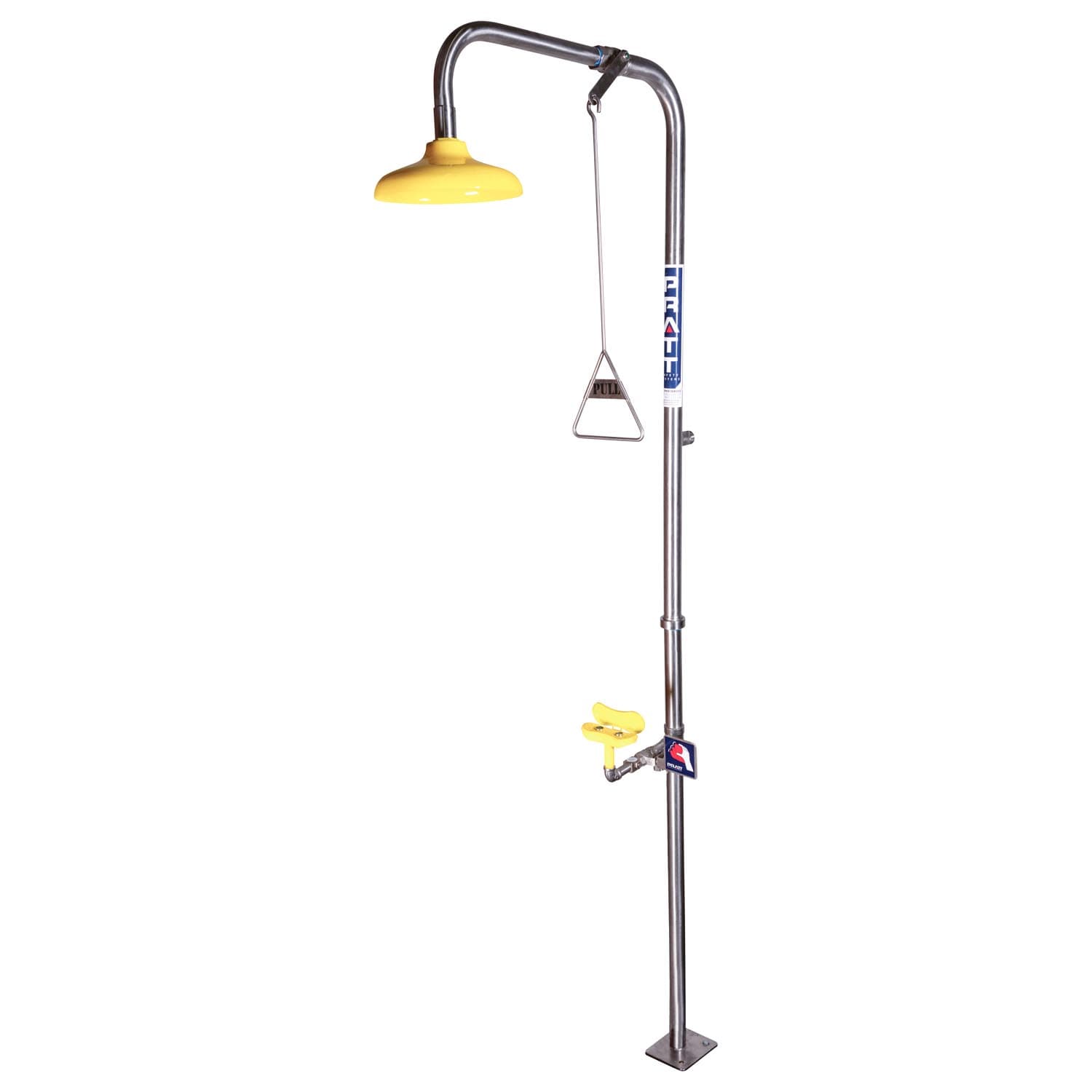 Pratt Combination Shower With Eye & Face Wash - No Bowl Or Foot Treadle_0