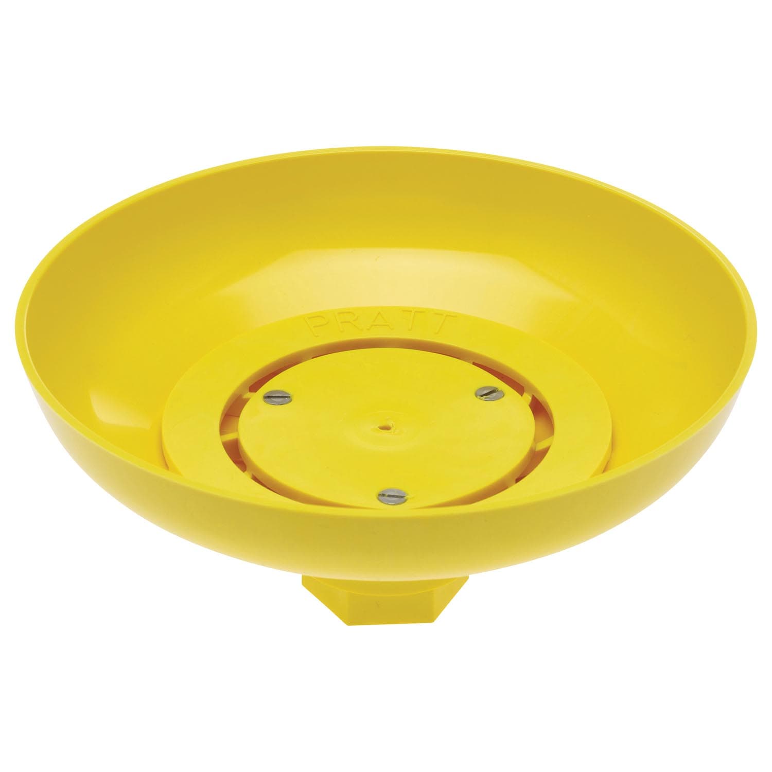 Pratt Plastic Shower Head With Impeller. Yellow_0