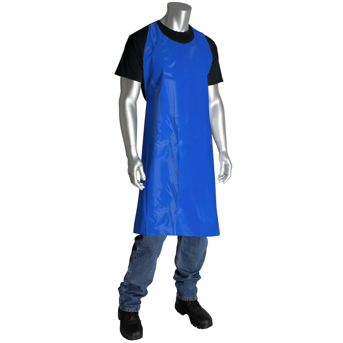 16 inch PU EVOH, Apron POLYTUFF Permeation, Blue (T2) - OS