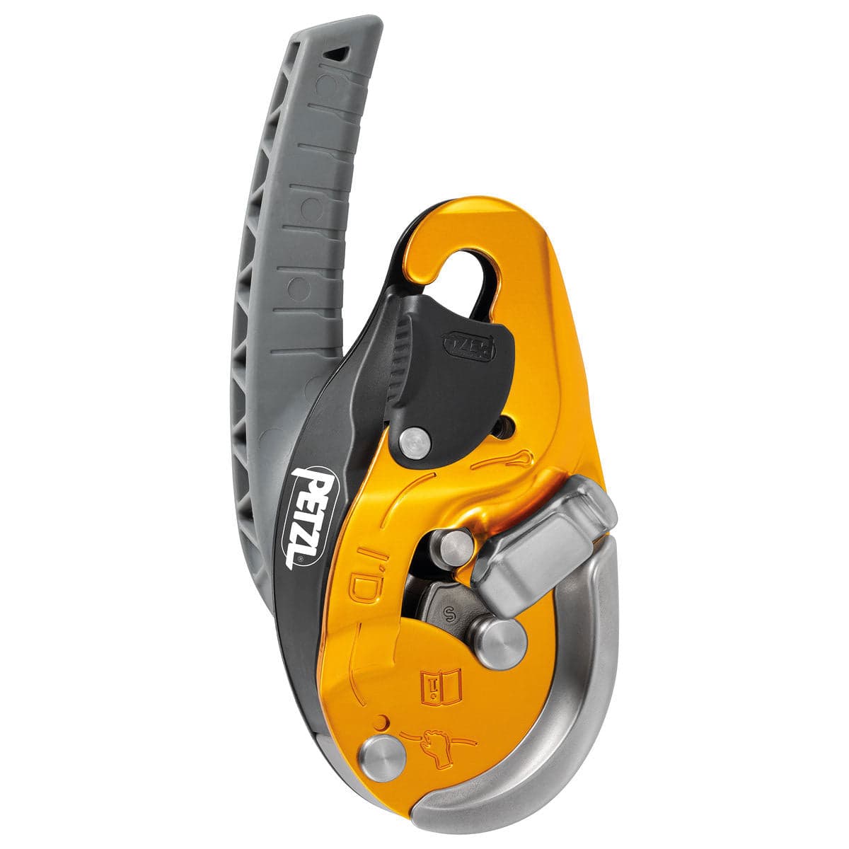 Petzl Industrial Descender I'D Evac Yellow (Grey Handle)_0