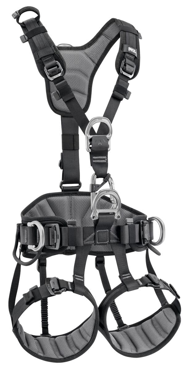Petzl Avao Harness European Version (Black/Yellow)