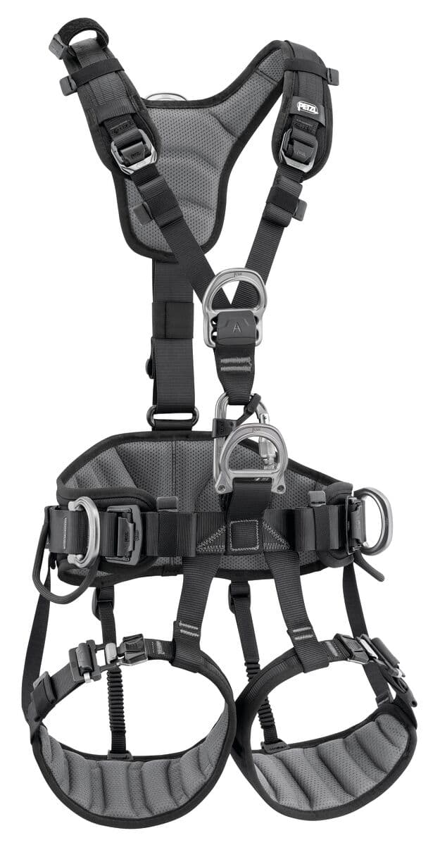 Petzl Avao Fast Harness European Version (Black/Yellow)