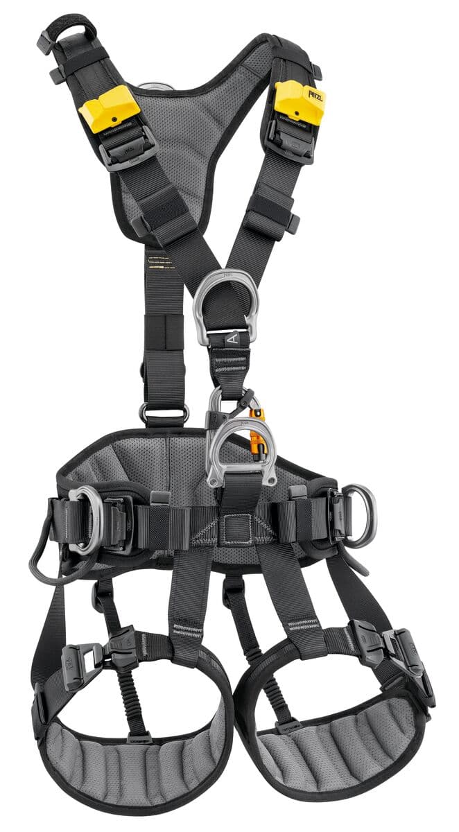 Petzl Avao Fast Harness International Version (Black/Yellow)