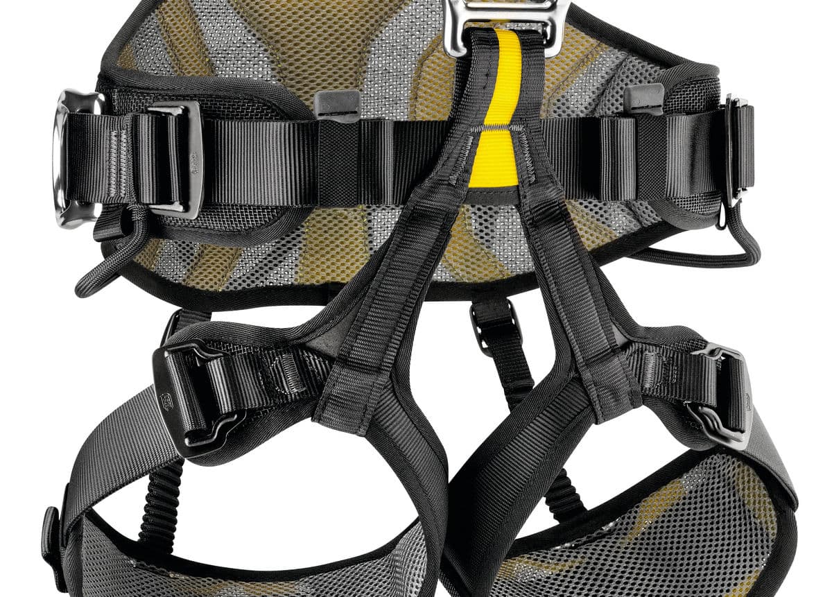 Petzl Avao Sit Harness Black/Yellow