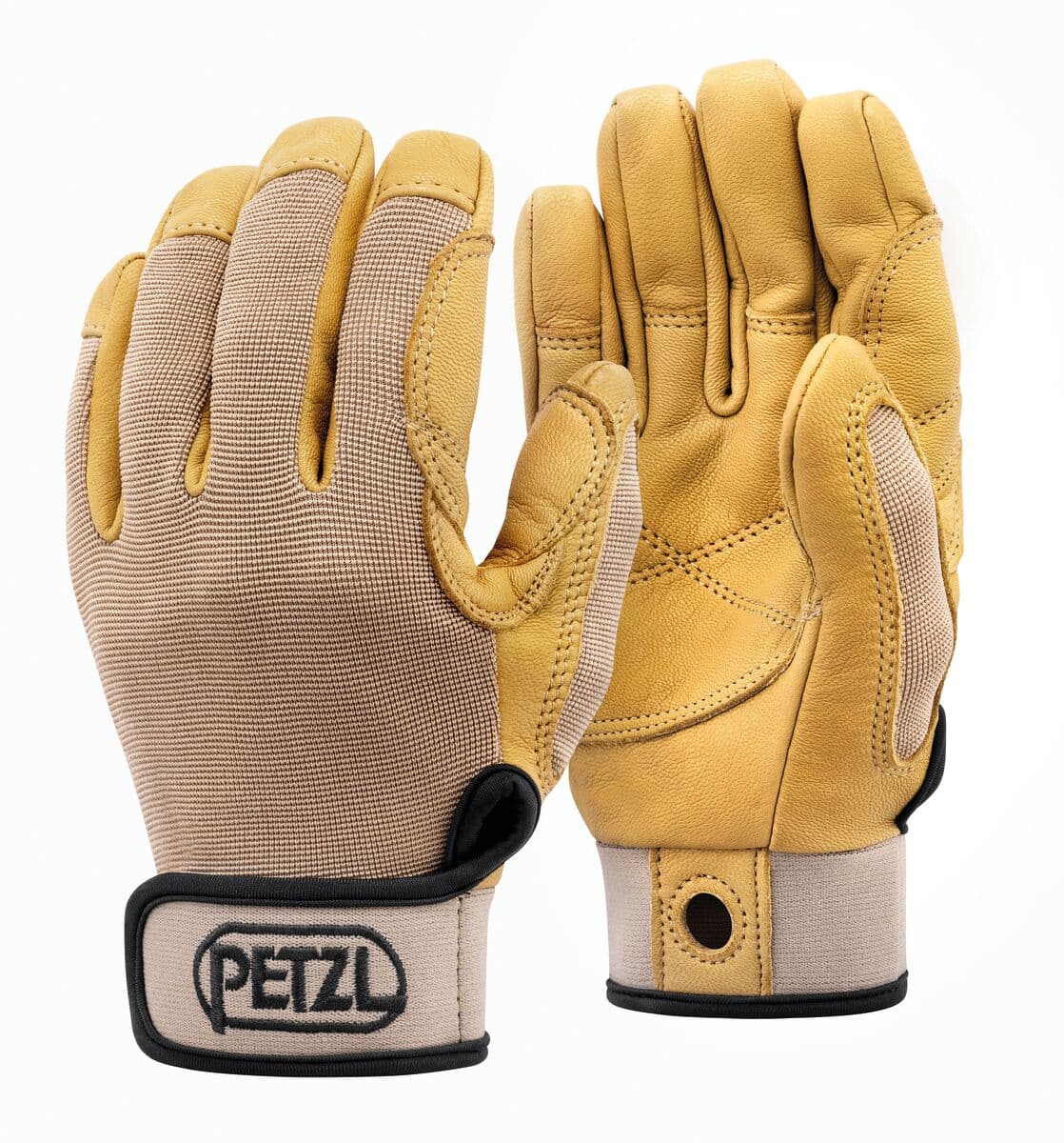 Petzl Cordex Lightweight Belay/Rappel Gloves (Tan)