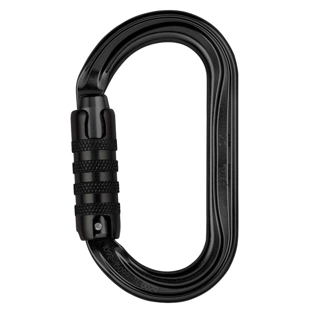 Petzl Ok Triple Action Carabiner Black_1