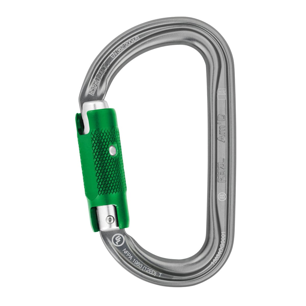 Petzl Am'D Pin-Lock Carabiner Grey