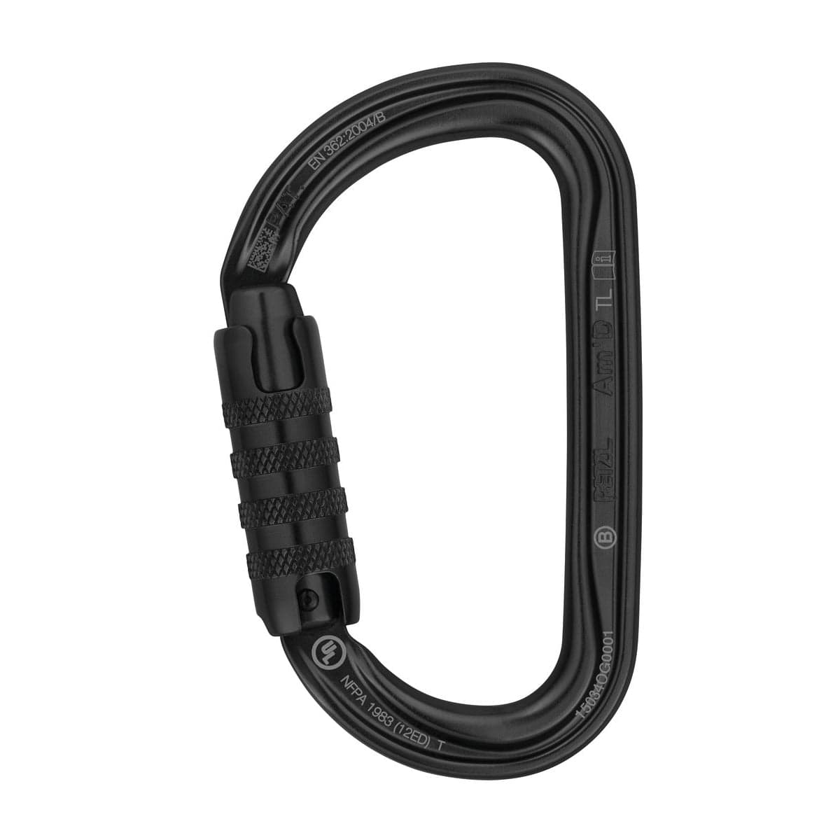 Petzl Am'D Triple Action Carabiner Black