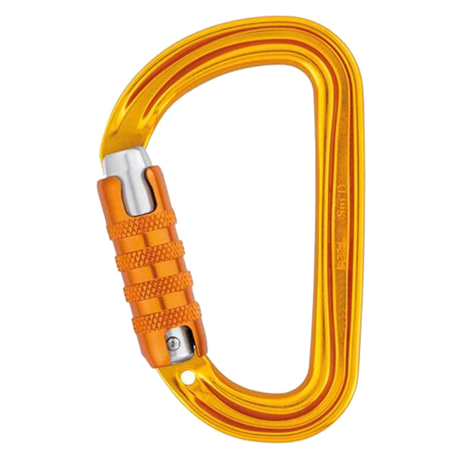 Petzl Sm'D Triple Action Carabiner Yellow