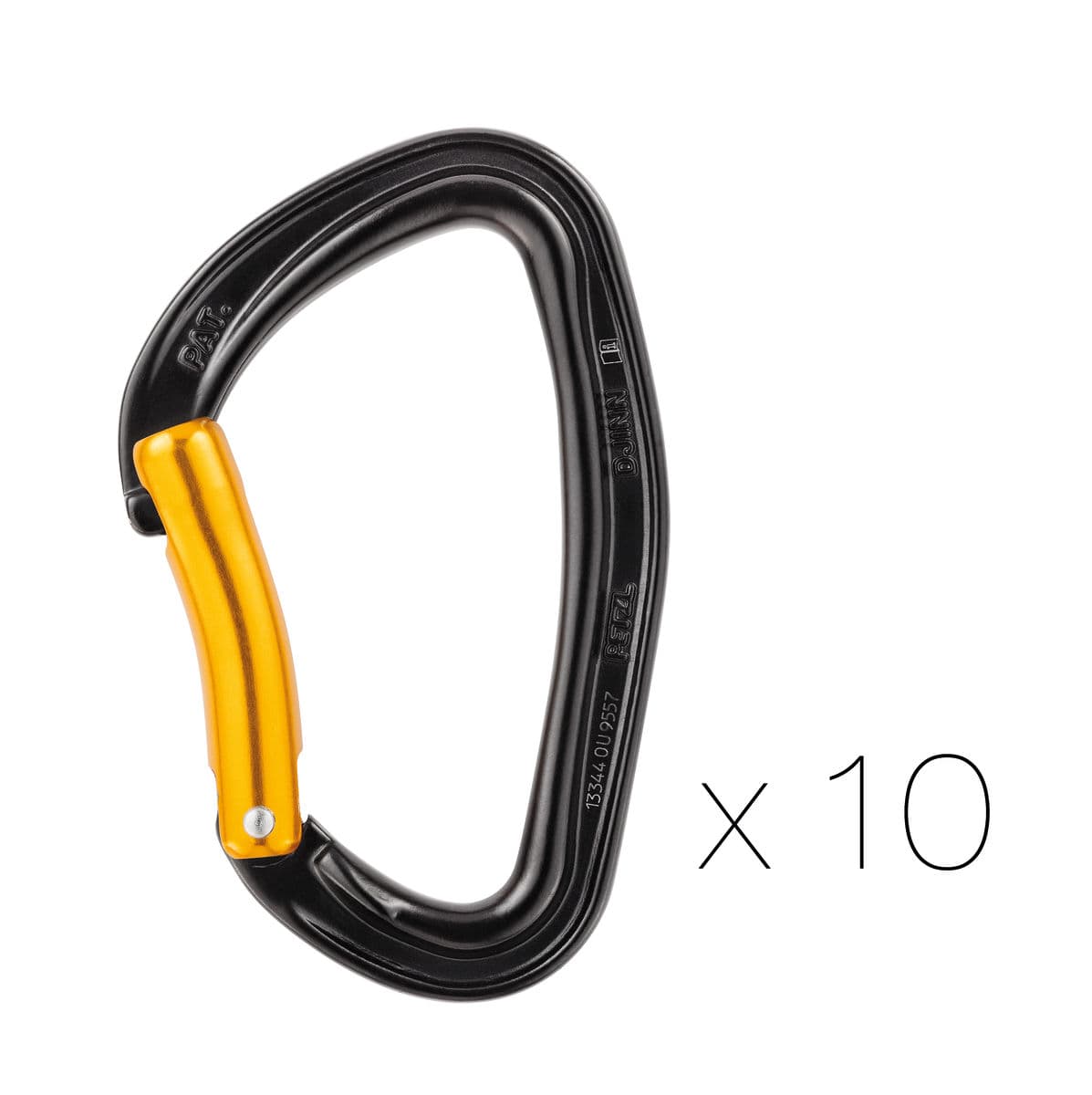 Petzl Djinn Steel Carabiner (Pack Of 10)