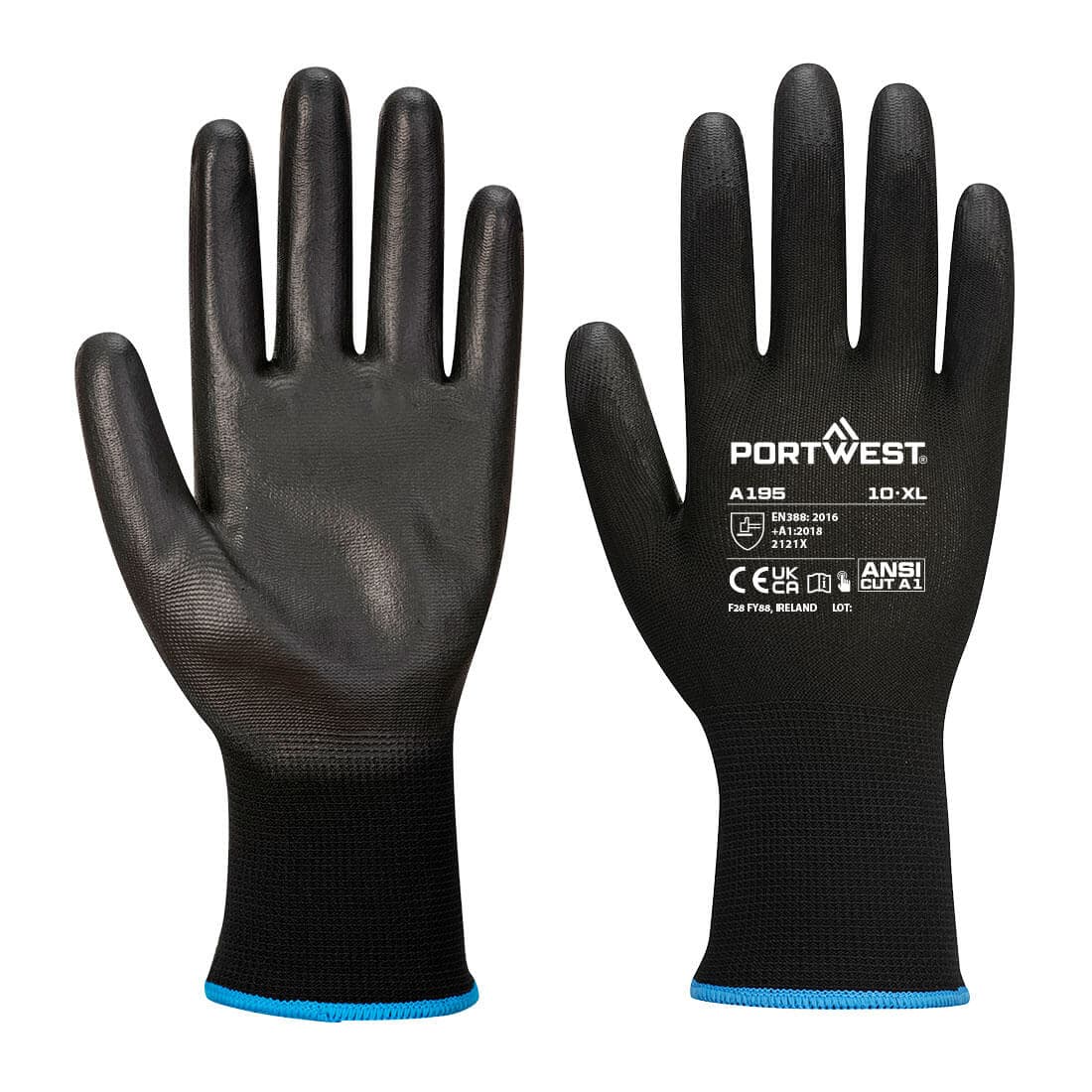 Portwest Touchscreen - PU (Black/Black)