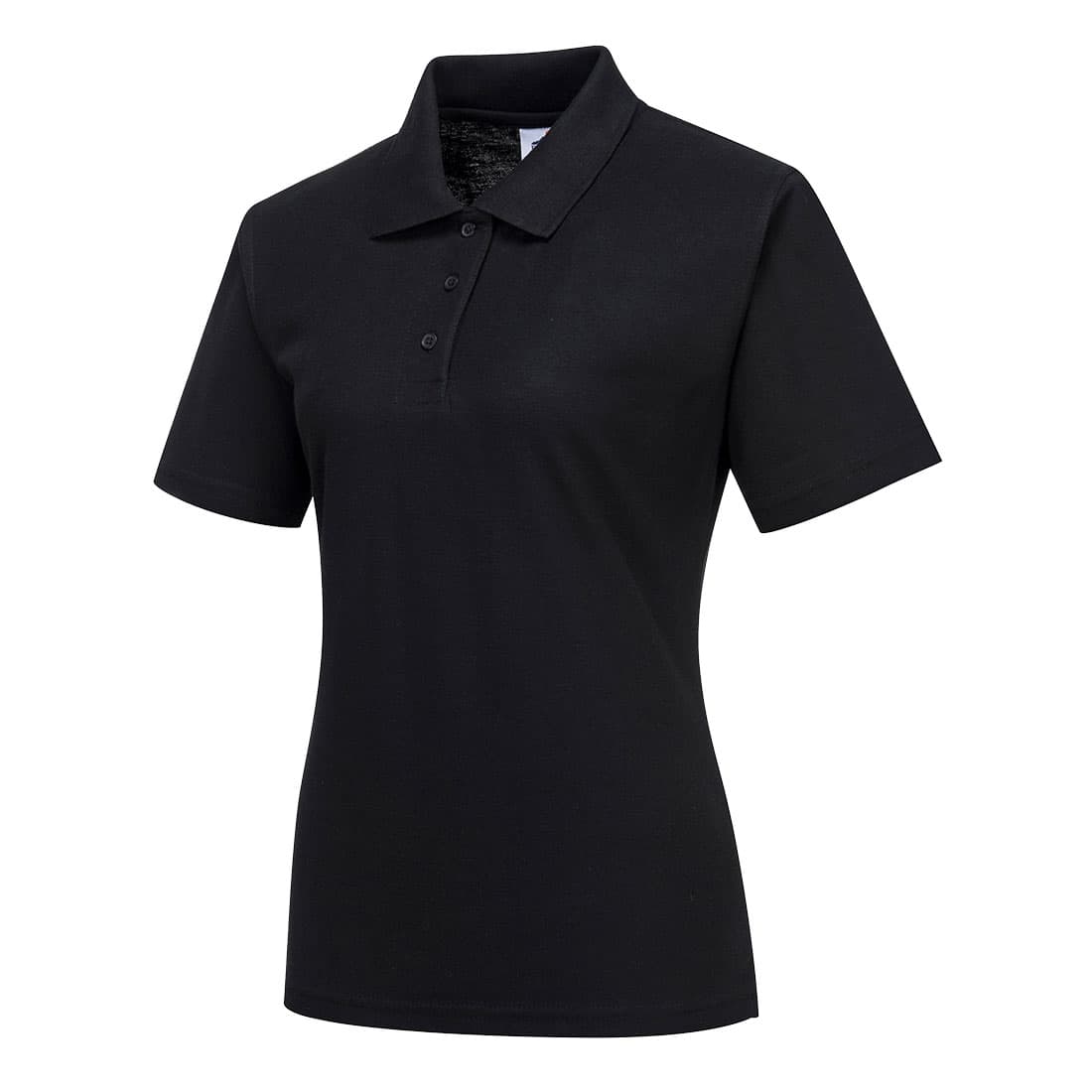 Portwest Naples Women's Polo Shirt S/S (Black)