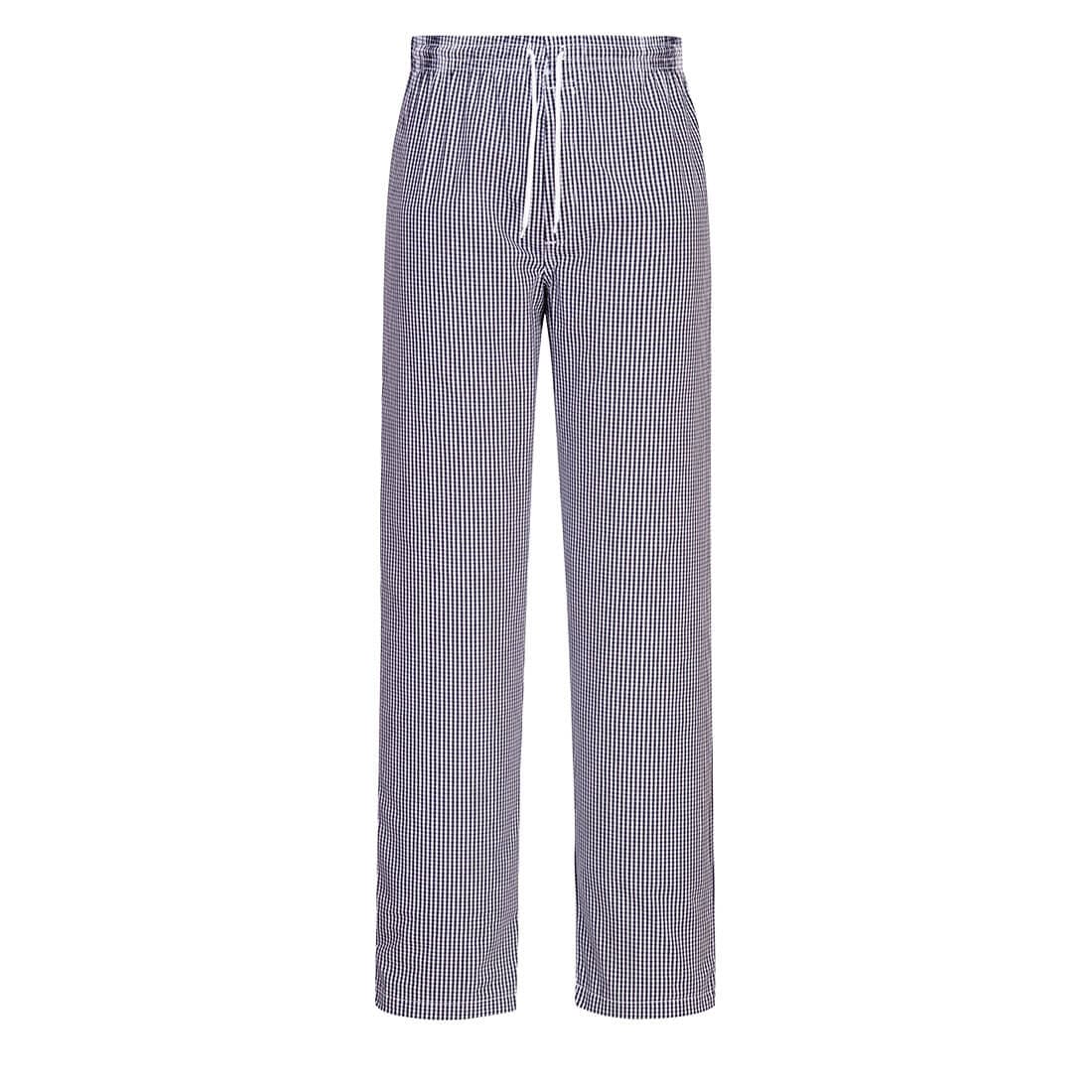 Portwest Bromley Chefs Pants (Blue Check)