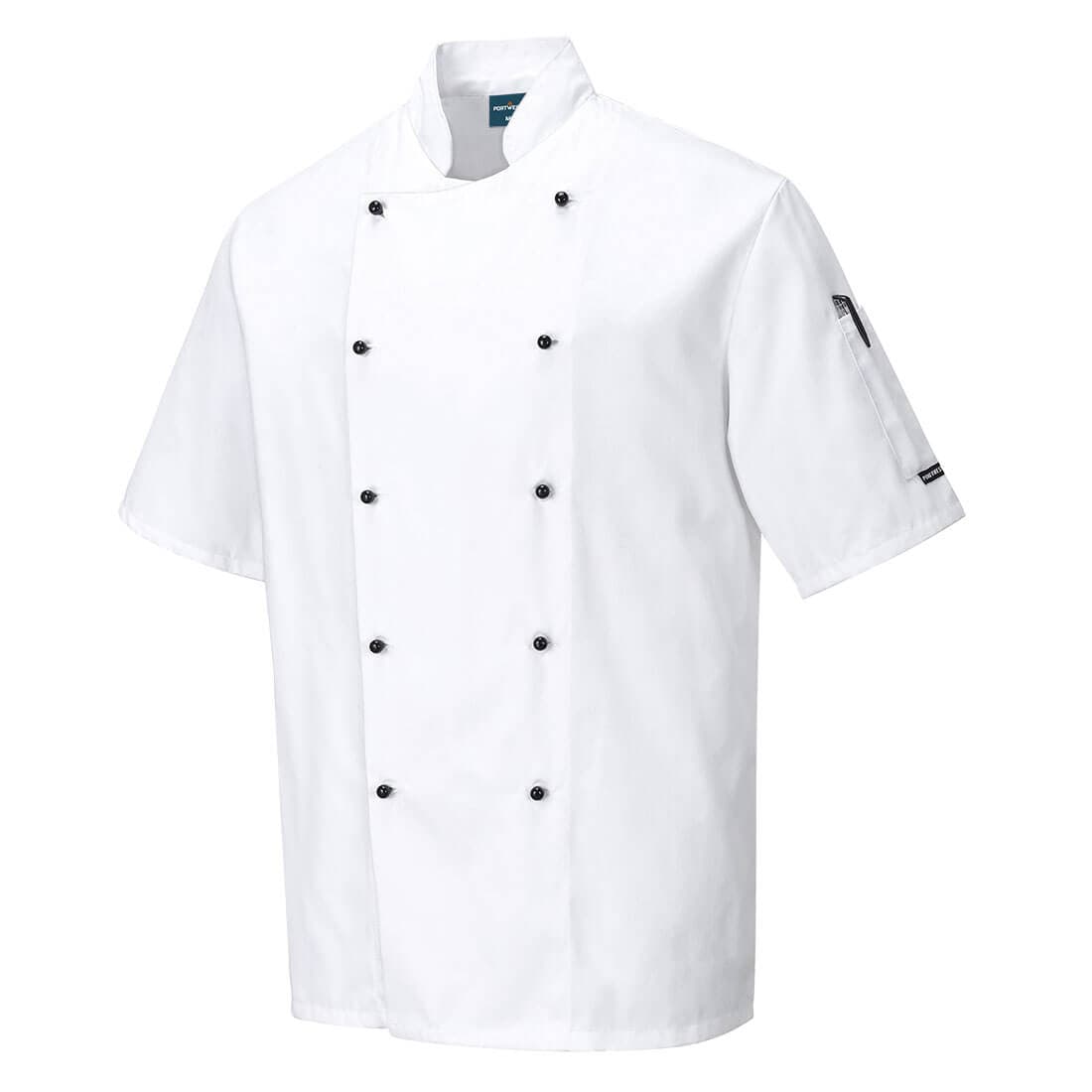 Portwest Chef's Kent Jacket S/S (White)