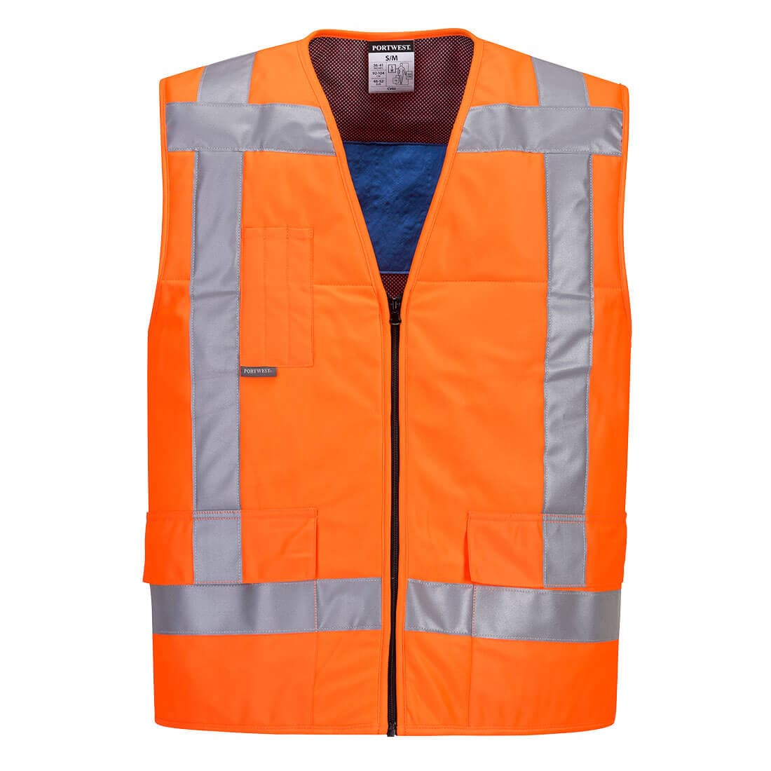 Portwest High Vis Cooling Vest Orange (Orange)