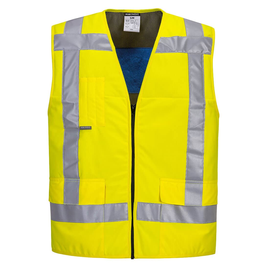 Portwest High Vis Cooling Vest Orange (Yellow)