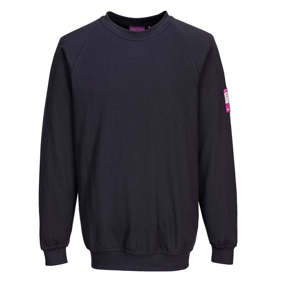 Portwest Modaflame FR Anti-Static Long Sleeve Brushed Fleece (Navy)