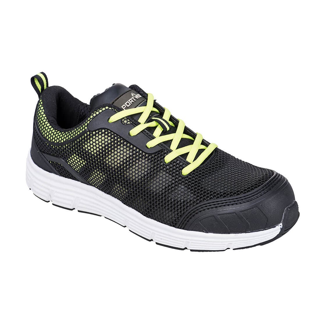 Portwest Steelite Tove Trainer S1P FO SR (Black/Green)