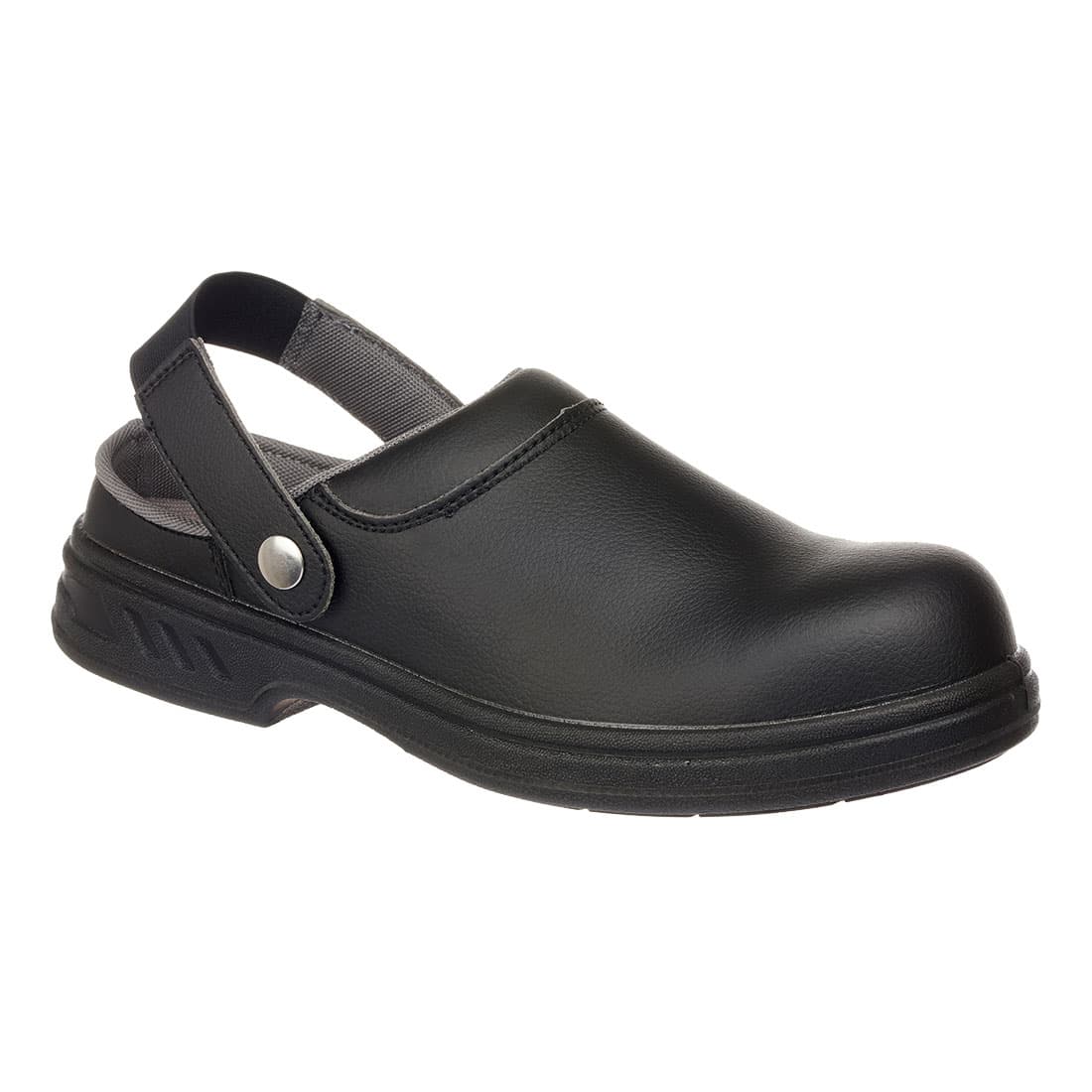 Portwest Slip-On Safety Clog SB FO SR WPA E A (Black)