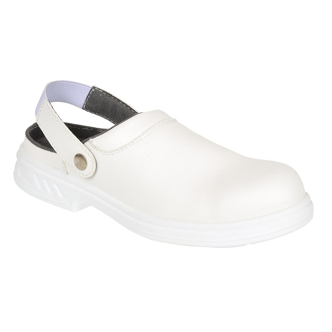 Portwest Slip-On Safety Clog SB FO SR WPA E A (White)