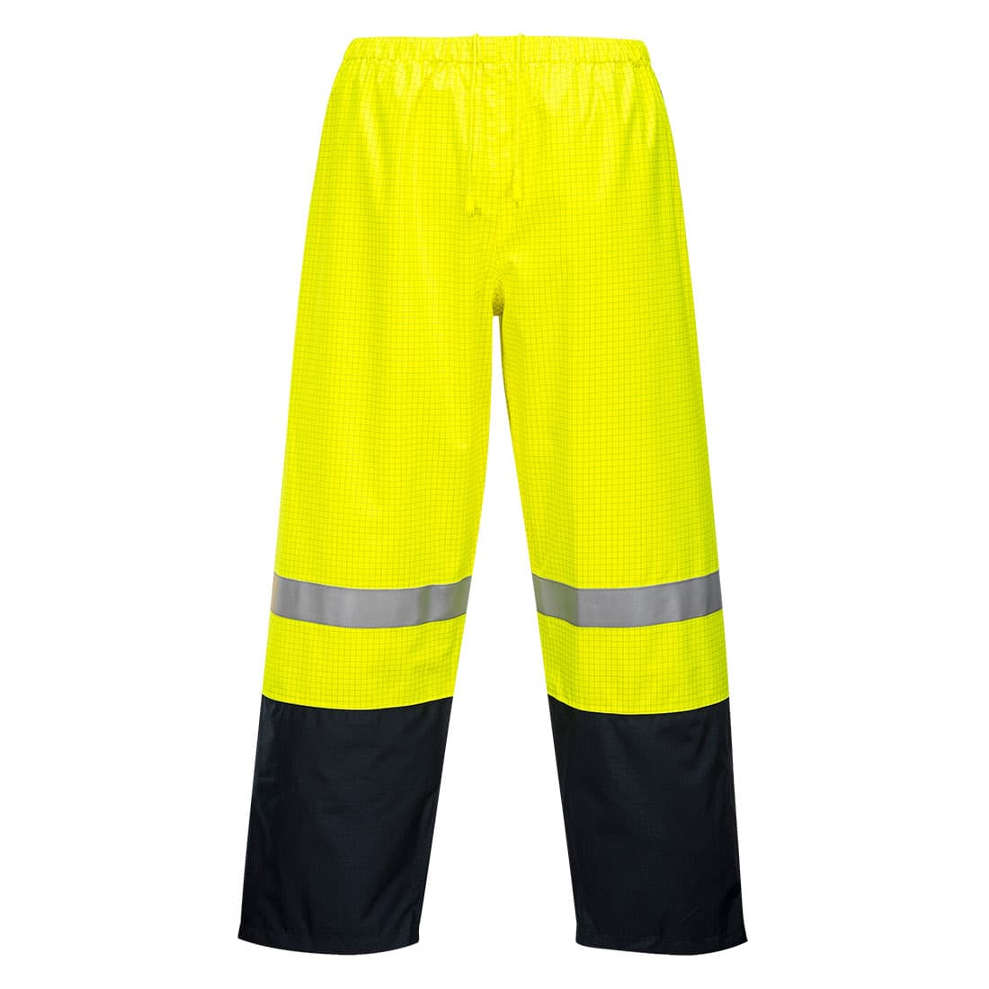 Portwest Huski FR Volt Pants (Yellow/Navy)