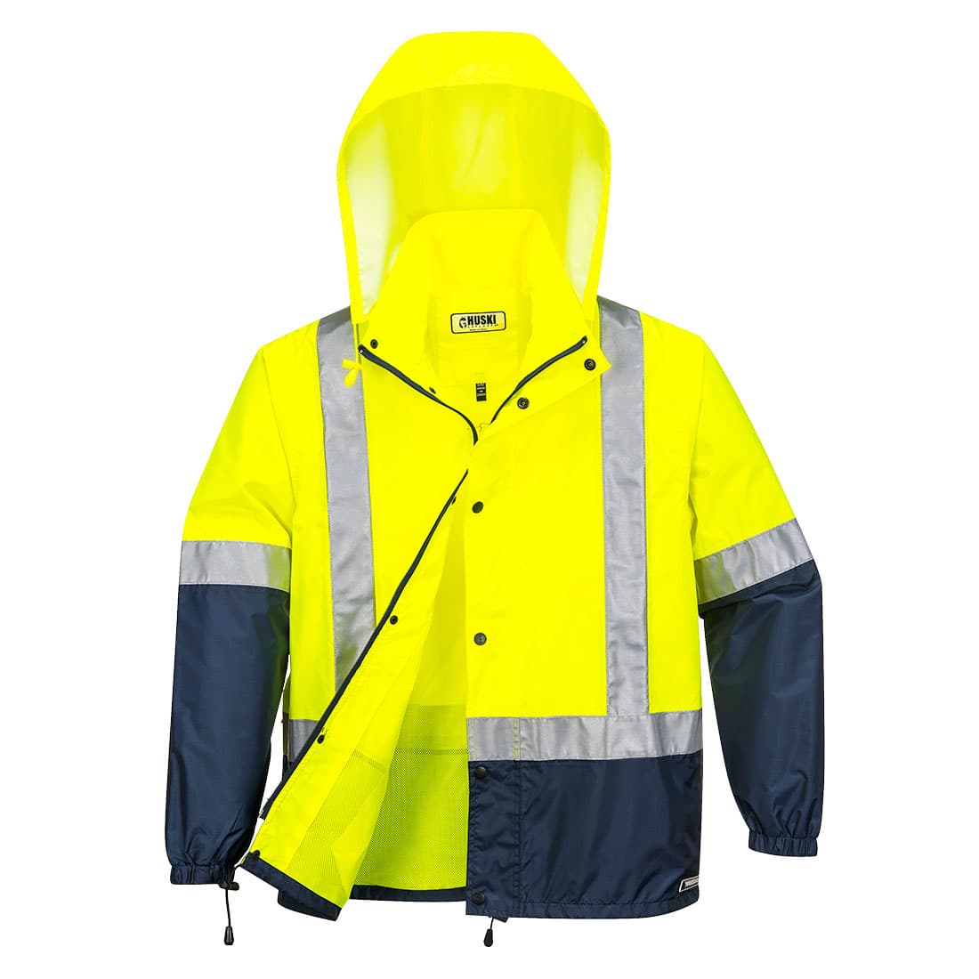 Portwest HUSKI Socket Packable Jacket (Yellow/Navy)