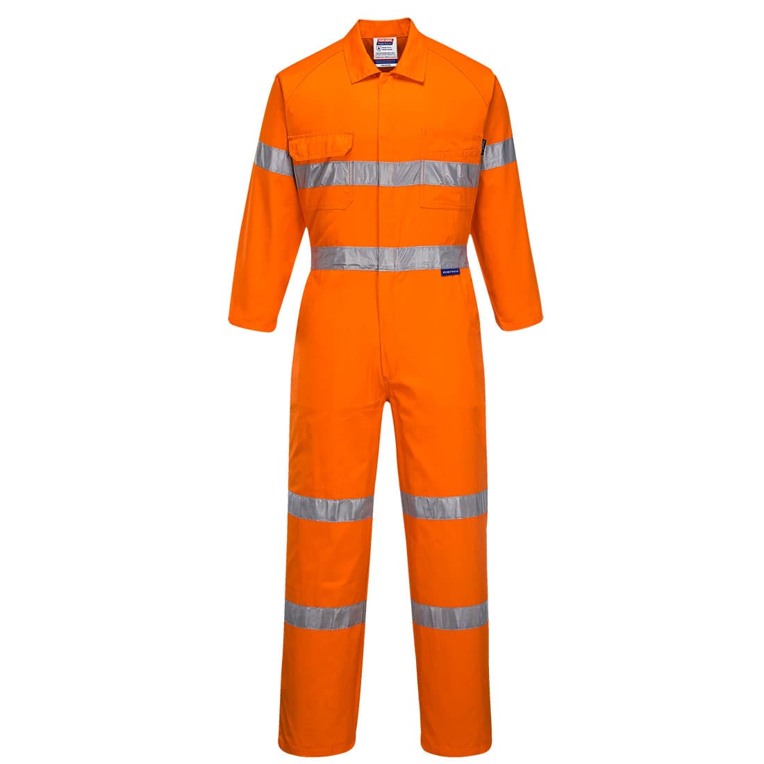 Portwest Flame Resistant Coverall with Tape (Orange)