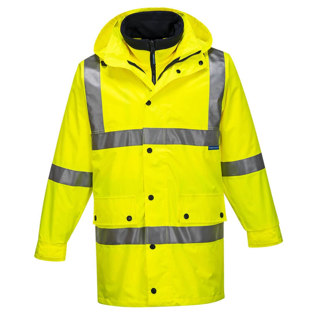 Portwest Argyle Hi-Vis 4-in-1 Jacket (Yellow)