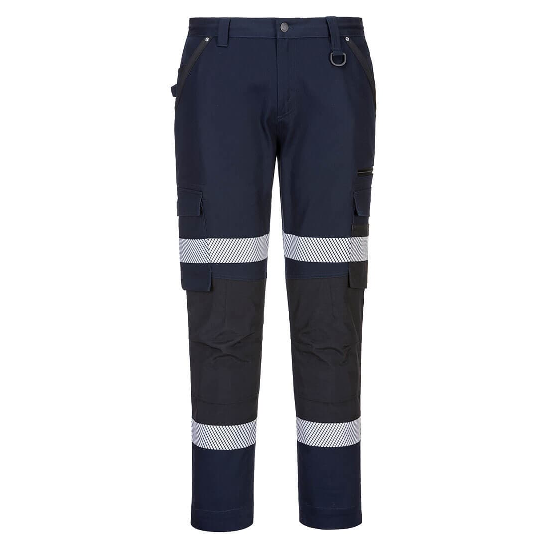 Portwest Slim Fit Stretch Bio Motion Pants (Dark Navy)