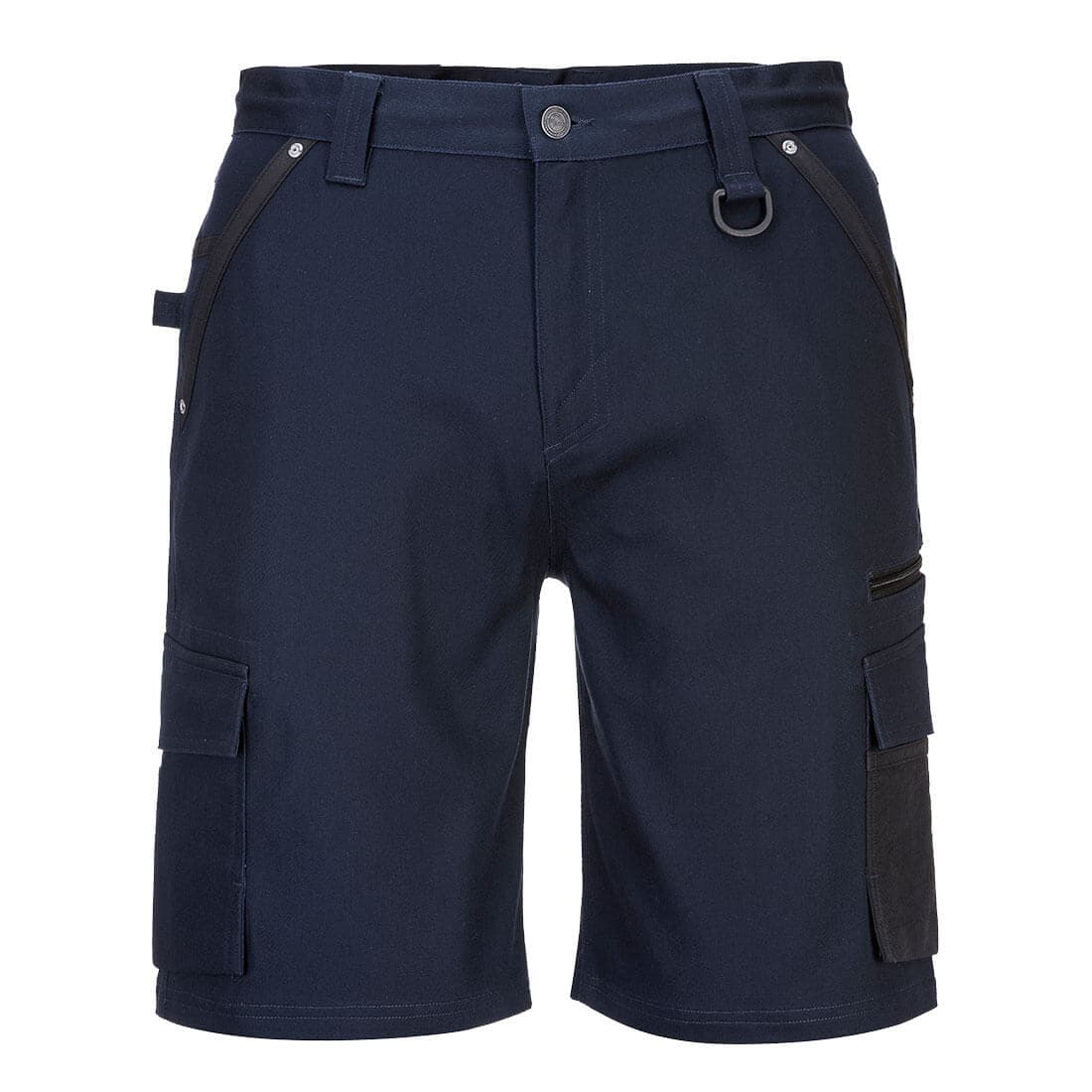 Portwest KX3 Stretch Slim Fit Shorts (Dark Navy)