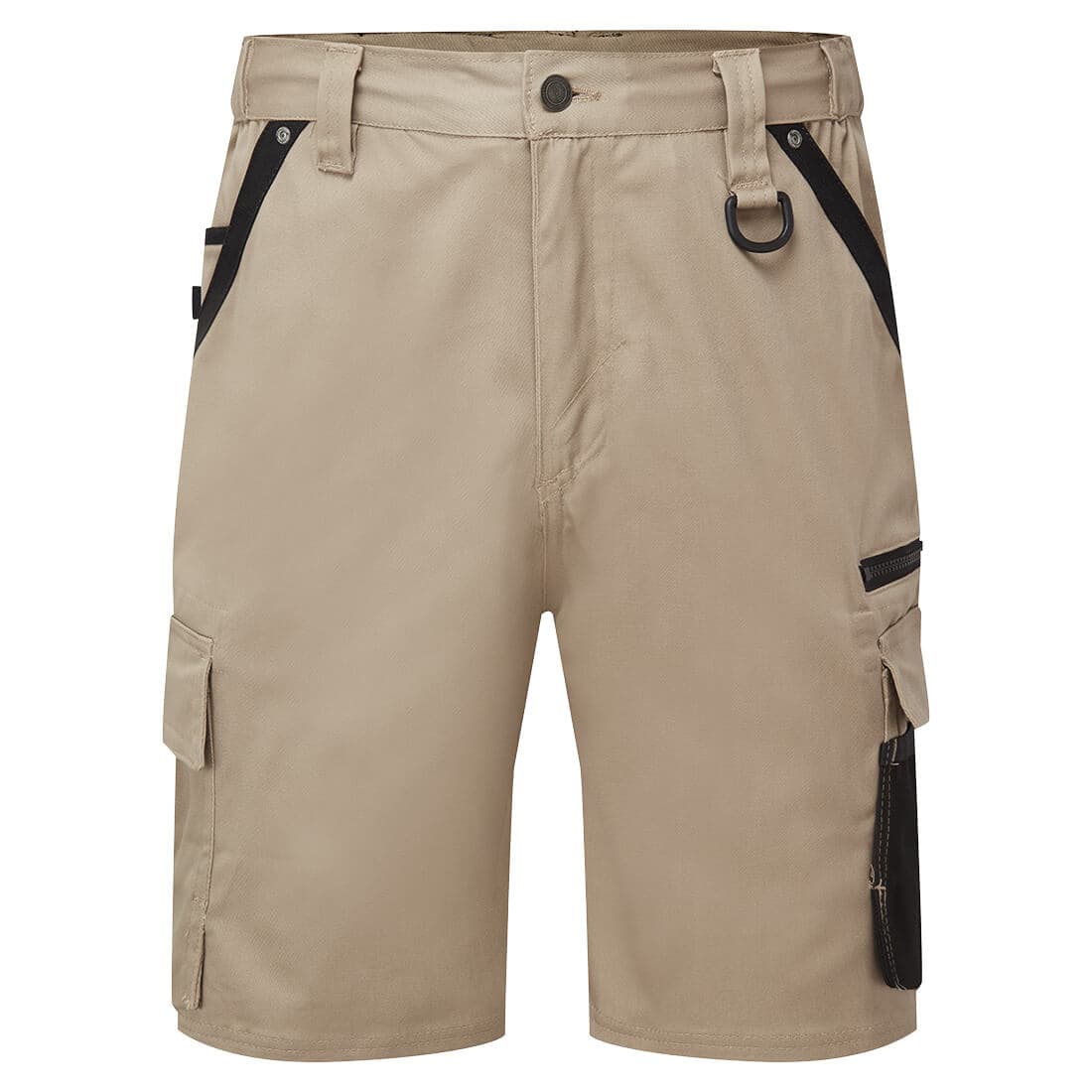 Portwest KX3 Stretch Slim Fit Shorts (Sand)