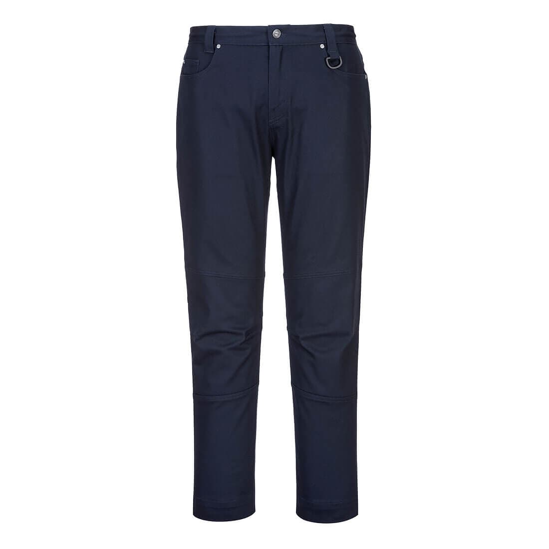 Portwest KX3 Stretch Slim Fit Work Pants (Dark Navy)