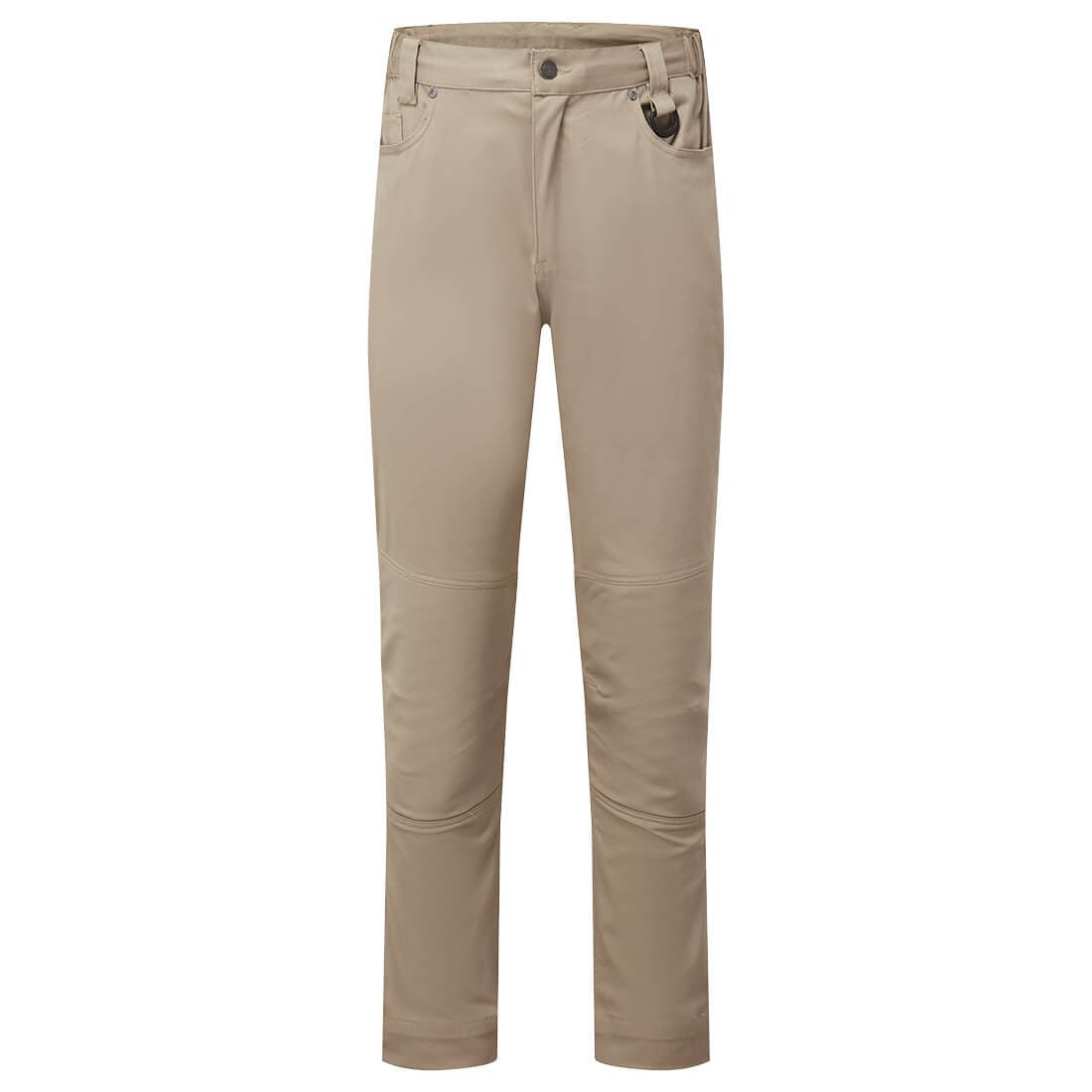 Portwest KX3 Stretch Slim Fit Work Pants (Sand)