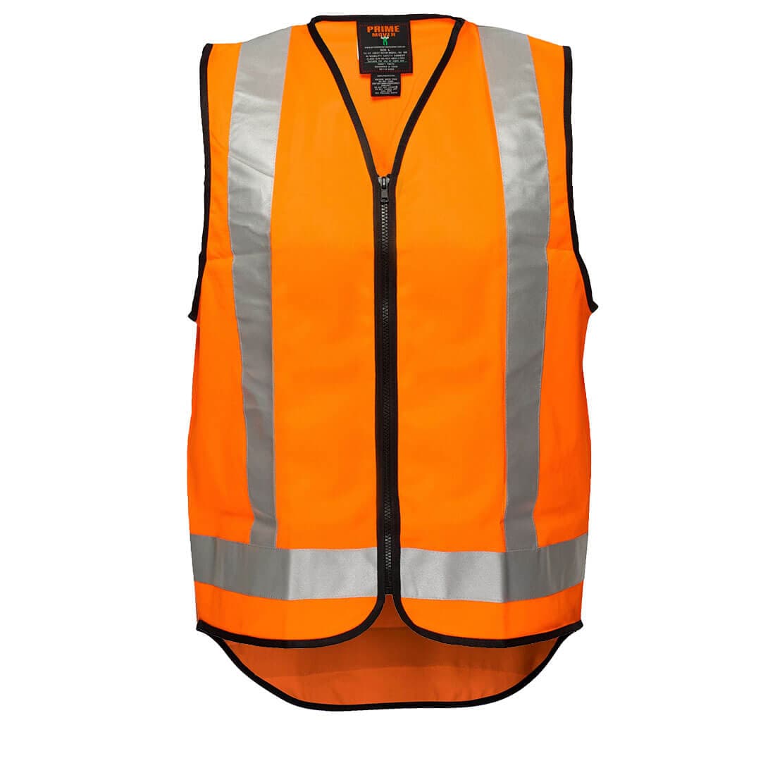 Portwest Hi-Vis X Back Zipped Vest  (Orange)