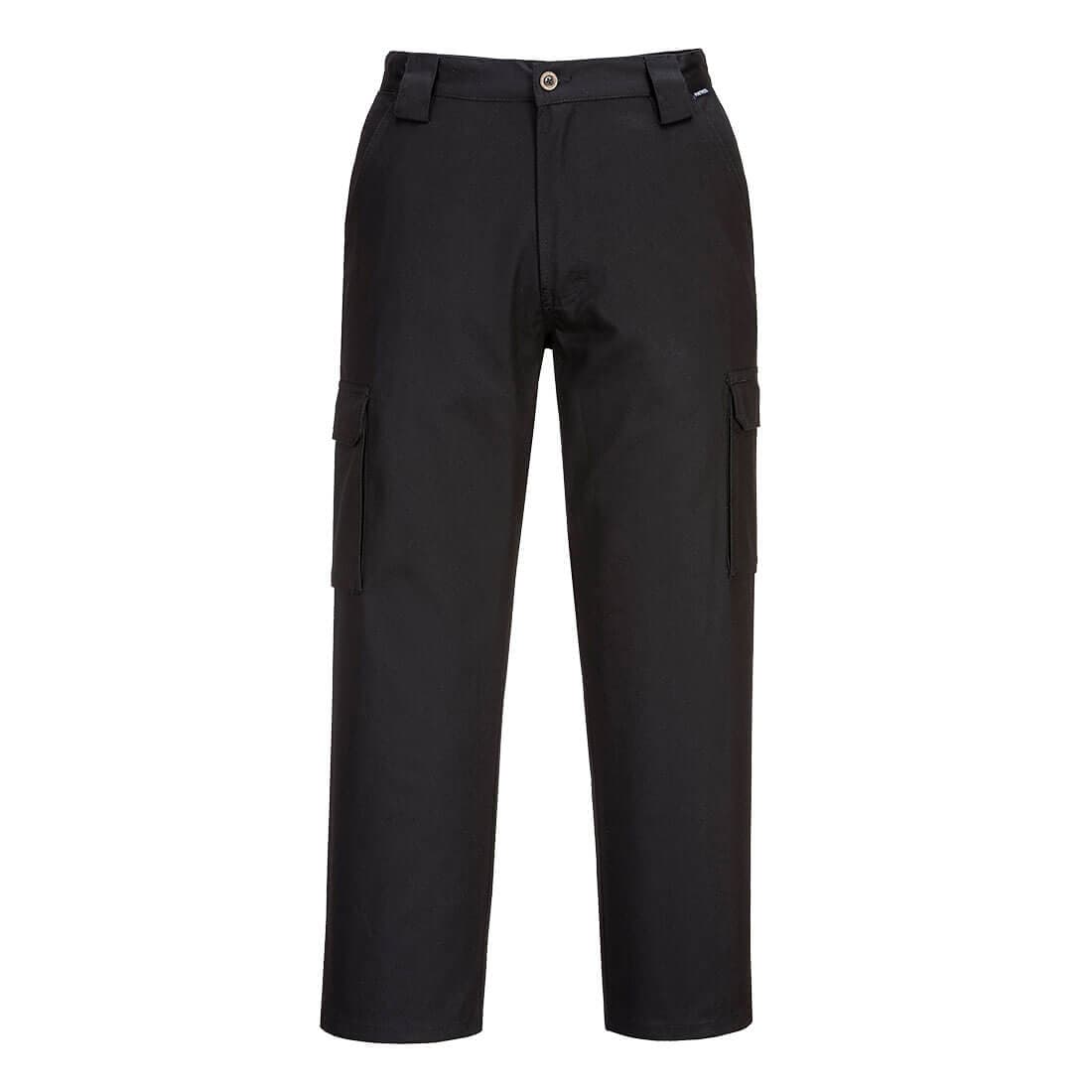 Portwest Lightweight Cargo Pants (Black)