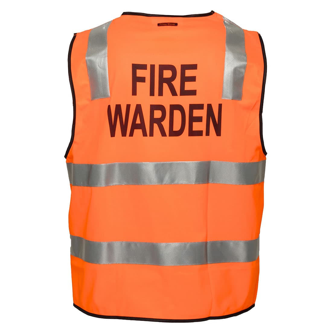 Portwest Hi-Vis Zipped Fire Warden Vest  (Orange)